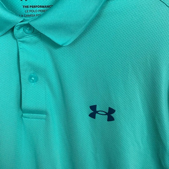Under Armour The Playoff Polo Mens‎ Short Sleeve Shirt XL - Picture 3 of 8